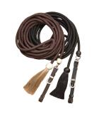 Tough 1 Royal King Braided Mecate Rope Lunge Line in Black - Durable and High-Quality - Buy Online on GoSupps.com