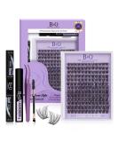 Lash Extension Set 156 PCs eyelash extensions Set B & Q eyelash extension set Singing Mascara brush lash adhesive remover removering eyelashes for DIY eyelash extensions (B15 kit) 1 piece (1 Pack) 156PCS-B15KIT - Buy Online on GoSupps.com
