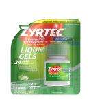 Zyrtec 24 Hour All-Day Allergy Relief Liquid Gels - 40ct x 2 Pack | Cetirizine Antihistamine Capsules for Indoor & Outdoor Allergies - Buy Online on GoSupps.com