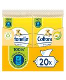 Cottonelle Moist Toilet Paper - Nourishing Chamomile & Aloe Vera Biodegradable On-the-Go 20x12 Towels Pack - Buy Online on GoSupps.com
