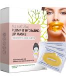 PLUMP IT Moisturizing Lip Mask by Doppeltree - 18 Patches for Dry, Chapped Lips - Lip Plumper & Conditioner - San Francisco Formula - Buy Online on GoSupps.com