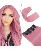 SEGO 12 PCS Clip-In Hair Extensions - Real Hair 180g 55cm Ash Rose - Affordable Full-Head Set with 22 Clips - Buy Online on GoSupps.com