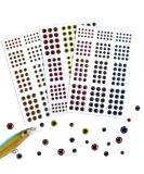 Fishing Bait Eyes 549 Pieces - 3D Holographic Self-Adhesive Realistic Fish Eyes for DIY Fly and Bandage Materials (3/4/5/6mm) - Buy Online on GoSupps.com