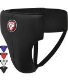 RDX Groin Protector - Maya Hide Leather Abdo Gear for Boxing, Muay Thai, Kickboxing, MMA Training - SATRA Approved Abdominal Guard for Martial Arts - Black, Large - Buy Online on GoSupps.com
