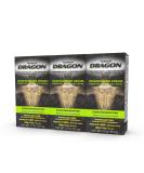Dragon Maximum Strength Pain Relief Cream with Lidocaine - 2.7 Ounce & 8.1 Ounce Pack of 3 | Fast-Acting Numbing Relief for All Pain Types - International Shipping Available - Buy Online on GoSupps.com