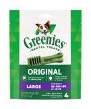 GREENIES Original Large Dog Dental Treats | Natural & Effective Dental Care for 50-100 lb Dogs - Buy Online on GoSupps.com