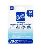 Nice N Clean 30 Lens Wipes - Pre-Moistened Non-Scratching Anti-Fog for Safe Cleaning - Ship Internationally - Buy Online on GoSupps.com