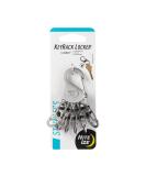Nite Ize KLK-11-R3 9001204 KeyRack Locker Steel, Carabiner Chain with 6 Locking S-Biners to Hold Keys Securely + Separately, Stainless Steel, Stainless - Buy Online on GoSupps.com