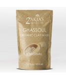 Zakia's Moroccan Rhassoul Clay Mask - Organic Natural Facial & Body Clay - 1 lb for Radiant Skin - Buy Online on GoSupps.com
