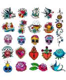 CARGEN Cool Classic Temporary Tattoos - Old School Designs for Adults, Women, Men, and Kids - Buy Online on GoSupps.com