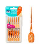 TEPE Dental Floss Picks - EasyPicks XS/S Orange 60 Pack | Premium Tooth Flossers for Healthier Smiles - Buy Online on GoSupps.com