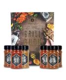Ankerkraut Grill Book Set | 6 Shakers & 1320g Spices Bundle - Elevate Your BBQ Experience! - Buy Online on GoSupps.com