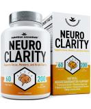 Nutrition Essentials Nootropic Brain Booster Supplement - 60 Capsules for Enhanced Focus & Memory - Buy Online on GoSupps.com