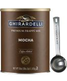 Ghirardelli Mocha Premium Frapp 3.12 lbs with Barista Spoon - Buy Online on GoSupps.com