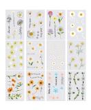 Ooopsiun 3D Daisy Temporary Tattoos for Women Girls Flowers Fake Tattoos Body Art Stickers for Hand Neck Wrist Arm  12 Sheets - Buy Online on GoSupps.com