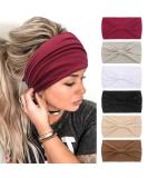 Tobeffect Headbands for Women African Boho Wide Knotted Head Wraps Turbans Headbands 2 - Buy Online on GoSupps.com
