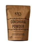 MB Herbals Gokshura Powder 227 Gram | 0.5 LB | Full Spectrum Tribulus Powder | Tribulus terrestris Fruit Powder - Buy Online on GoSupps.com