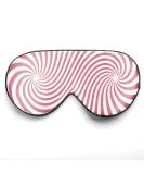 100% Silk Sleep Mask with Adjustable Strap | Comfortable & Super Soft Eye Mask | Ultimate Sleeping Aid | Blindfold DizzyingLines-Pink - Buy Online on GoSupps.com