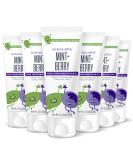 Schmidt's Kids' Fluoride-Free Mint & Berry Toothpaste 4.7 oz - 6 Pack - Buy Online on GoSupps.com