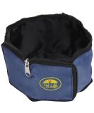 Pet Life Wallet Travel Pet Bowl Blue - One Size | Portable Pet Feeding Solution - Buy Online on GoSupps.com