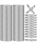 200PCS Split Key Rings Bulk for Keychain and Crafts Keychain Rings (Silver 25mm) 1 200Pack silver - Buy Online on GoSupps.com