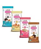Love Good Fats Keto Protein Snack Bars - Chewy Nutty Variety Pack - 12 Pack - Buy Online on GoSupps.com