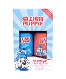 Slush Puppie Syrup Pack of 2 Flavours. Includes Iconic Blue Raspberry & Strawberry flavours. 2 x 500ml Bottles. Officially Licensed Slush Puppy Merchandise. - Buy Online on GoSupps.com