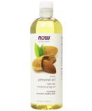 Now Foods Almond Oil 16 Fl Oz (Pack of 2) - Pure and Natural Cold-Pressed Almond Oil for Skin and Hair - 32 Fl Oz Total - Buy Online on GoSupps.com