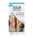 Nads For Men Cold Wax Strips - Effective Hair Removal for All Skin Types | 20 Strips + 2 Care Wipes - International Shipping Available - Buy Online on GoSupps.com