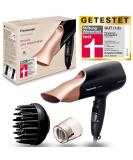 Buy Panasonic EH-NA65CN Nanoe Hair Dryer - 2000W Quick Drying 3 Speeds 4 Heat Levels Ergonomic Rose Gold Design Includes Diffuser & Styling Nozzles for Visible Shine - Buy Online on GoSupps.com