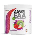 Alpha EAA Powder 462g Strawberry Kiwi | Vegan Amino Acids Drink | All 8 Essential Amino Acids | Made in Germany | Optimal Value - Buy Online on GoSupps.com