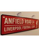 Liverpool FC Mini Street Sign | Official Merchandise | Red | International Shipping - Buy Online on GoSupps.com