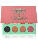 Juvia's Place 12-Shade Eyeshadow Palette - Reds, Blacks, Whites, Golds, Peaches, Nudes - Professional, Pigmented Makeup Palette for Eye Color & Shine - Buy Online on GoSupps.com
