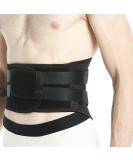 NEOtech Care - Back Support - Breathable & Adjustable Support - Double Compression Straps - Black (S) - Buy Online on GoSupps.com
