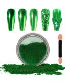 Shop Laza Chrome Nail Powder - Mirror Effect Metallic Glitter for DIY Gel Nail Art & Crafts | Holographic Pigment & Decoration - Buy Online on GoSupps.com