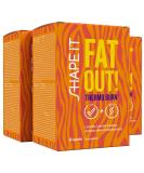 FAT OUT Thermo Burn - 180 Capsules with L-Carnitine L-Tyrosine Garcinia Cambogia & Green Tea | 3-Month Supply | Sensilab - Buy Online on GoSupps.com