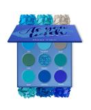 MAKI YIKA Blue Eyeshadow Palette - 9 Color Matte Shimmer Eye Makeup for Mothers Day - Buy Online on GoSupps.com