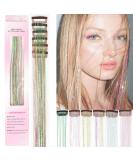 6Pcs Mix Color Hair Tinsel Clip in Kit - Sparkle Glitter Extensions for Women, Girls, Kids - Festival Party Dazzle Accessories - Buy Online on GoSupps.com