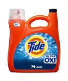 Tide Ultra Oxi Liquid Laundry Detergent - 74 Loads 105 fl oz HE Compatible | International Shipping Available - Buy Online on GoSupps.com
