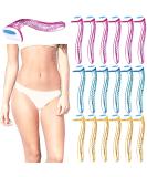 16 Pieces Bikini Disposable Razors for Women Durable Travel Accessories Pubic Hair Removal Beauty Razor T-Type Razor Bikini Line Trimmer for Body Cosmetic Tool (Rose Red, Blue, Yellow) Yellow,Blue,Red,Rose - Buy Online on GoSupps.com