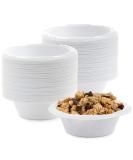 White 12 oz. Plastic Bowls - 100 Count | Durable and Stylish Design - Buy Online on GoSupps.com