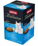 Animonda Adult Cat Food with Salmon in Herb Sauce | 6 x 100g Cans - Premium Wet Food for Cats - Buy Online on GoSupps.com