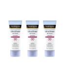 Neutrogena Ultra Sheer Dry-Touch Sunscreen SPF 30 - Oxybenzone-Free, Water-Resistant, Non-Greasy, Travel Size (3 Pack) - Buy Online on GoSupps.com