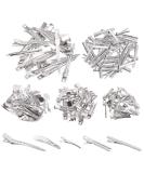 Swpeet 160Pcs Hair Clips for Silicone Resin Molds - 5 Patterns Metal Barrettes for DIY Resin Hair Clips Crafts - Buy Online on GoSupps.com