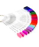 LALILL Nail Display Ring Stick - Perfect for Nail Art Tips Salon Color Presentation & Practice - Clear Ring for Polishes Gels & Hybrids - Buy Online on GoSupps.com