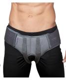 Wonder Care Grey Inguinal Hernia Support Truss Brace - Large (36-40) - Double Inguinal - Adjustable Straps - Surgery Recovery Belt - Buy Online on GoSupps.com