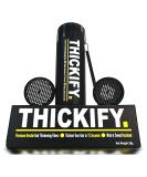 THICKIFY Hair Fibres 28g Bottle - Natural, Undetectable Hair Thickener for Women & Men - Dark Brown - Buy Online on GoSupps.com
