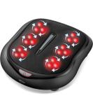 Alljoy Shiatsu Foot Massager with Warmth - Electrical Device for Plantar Fasciitis Relief 18 Kneading Heads & Circulatory Stimulator - International Shipping Available - Buy Online on GoSupps.com