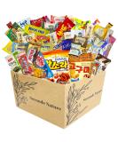 Seri's Choice Korean Snack Box - 42 Individually Wrapped Packs of Candy, Snacks, Chips, Cookies, and Drink - Gift Box for Kids, Teens, Seniors, Father's Day - Buy Online on GoSupps.com