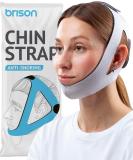 BRISON Anti Snoring Chin Strap - Adjustable Snore-Stopper Face Mask for Men & Women - Comfortable Mouth Closure for Better Sleep - Grey - Buy Online on GoSupps.com